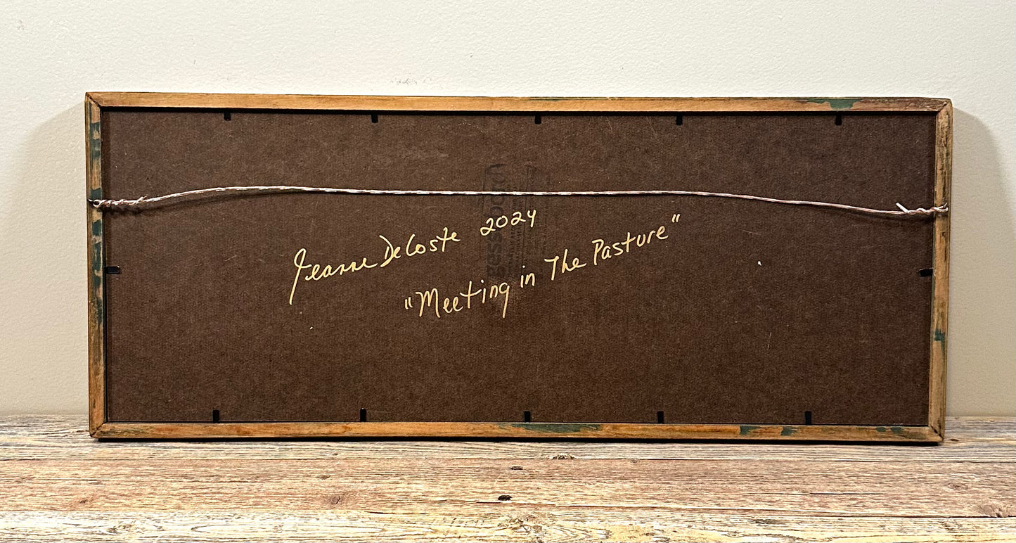 Meeting In The Pasture