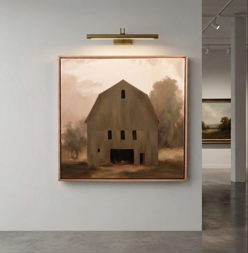 Comfort Zone, olive green barn