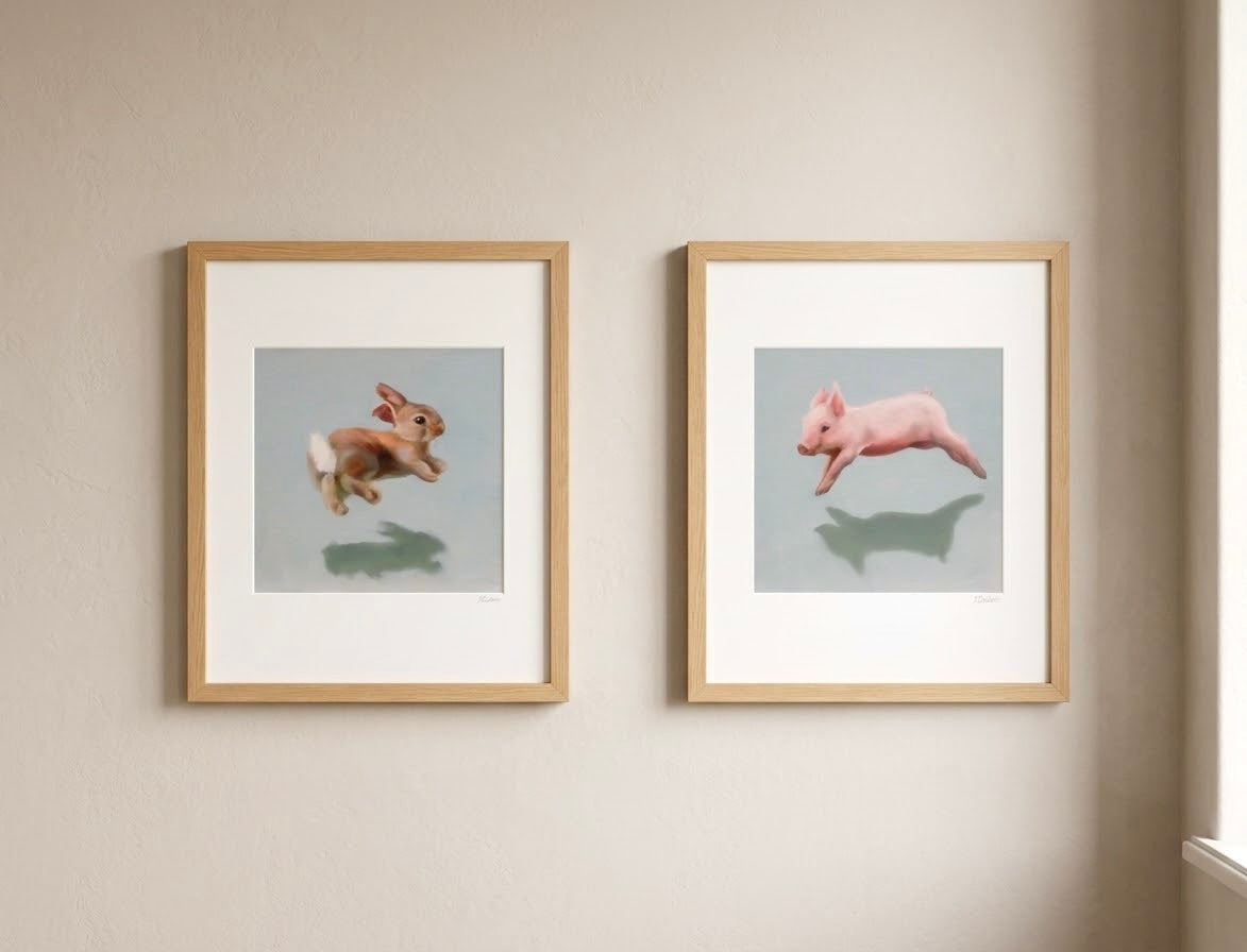 Bunny Hop bunny print