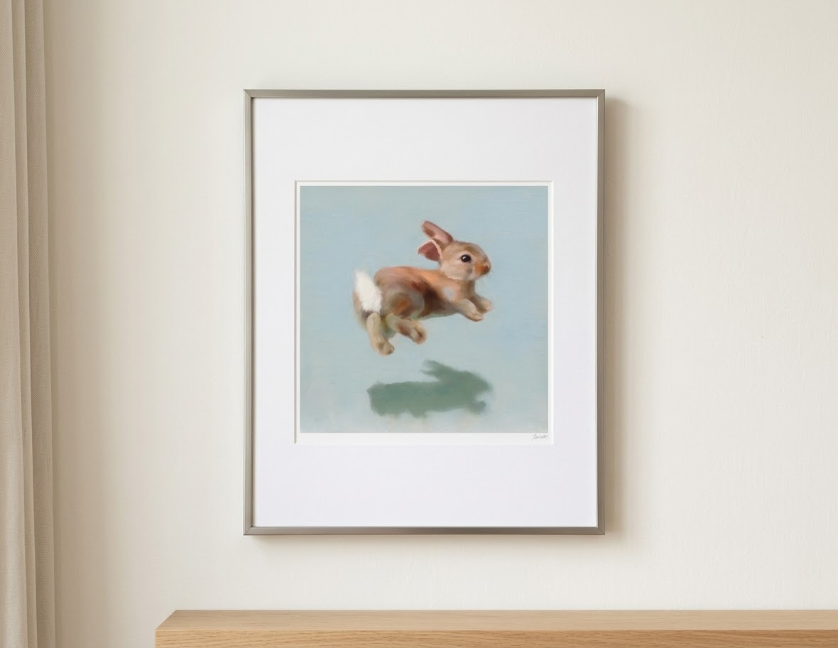 Bunny Hop bunny print