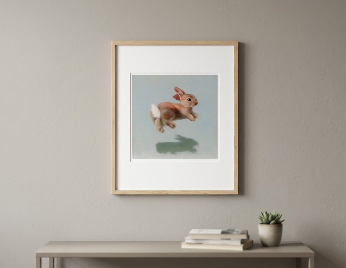 Bunny Hop bunny print