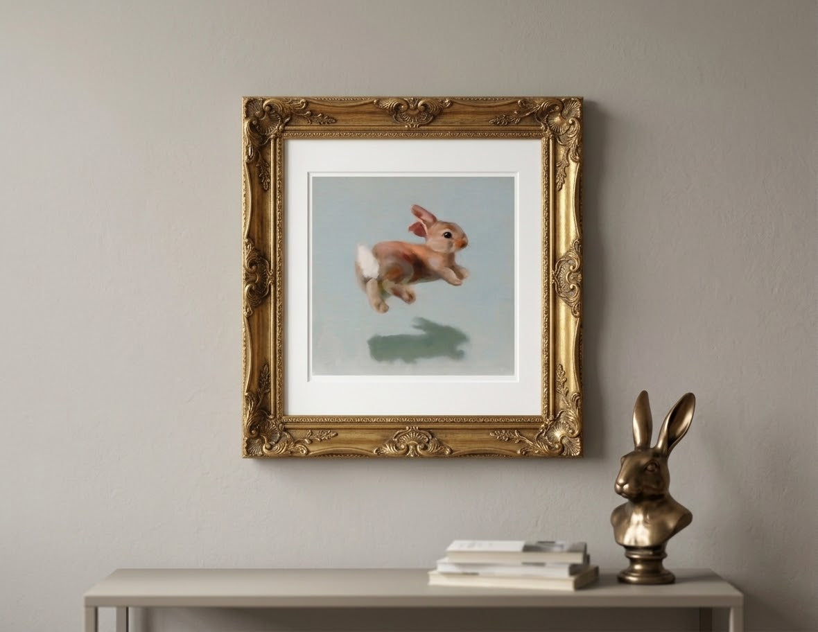 Bunny Hop bunny print
