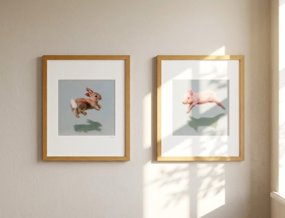 Bunny Hop bunny print