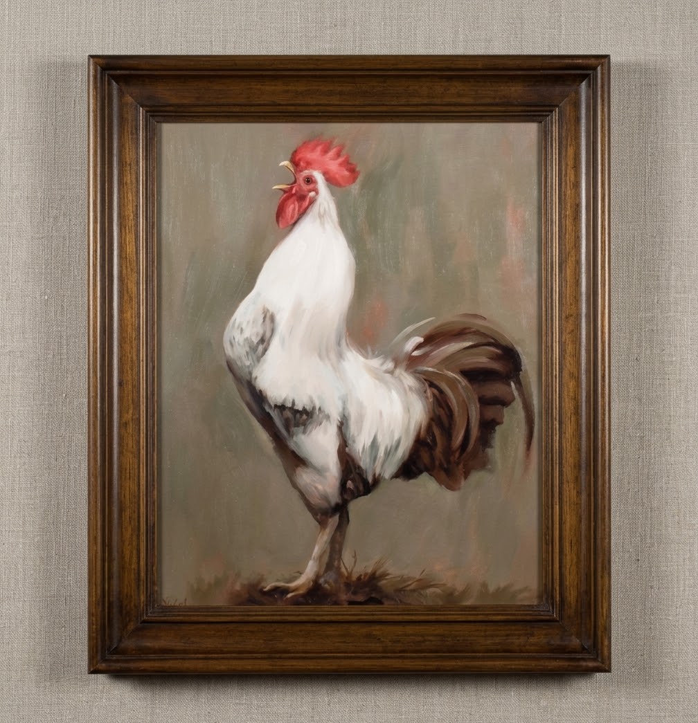 Fabio rooster print