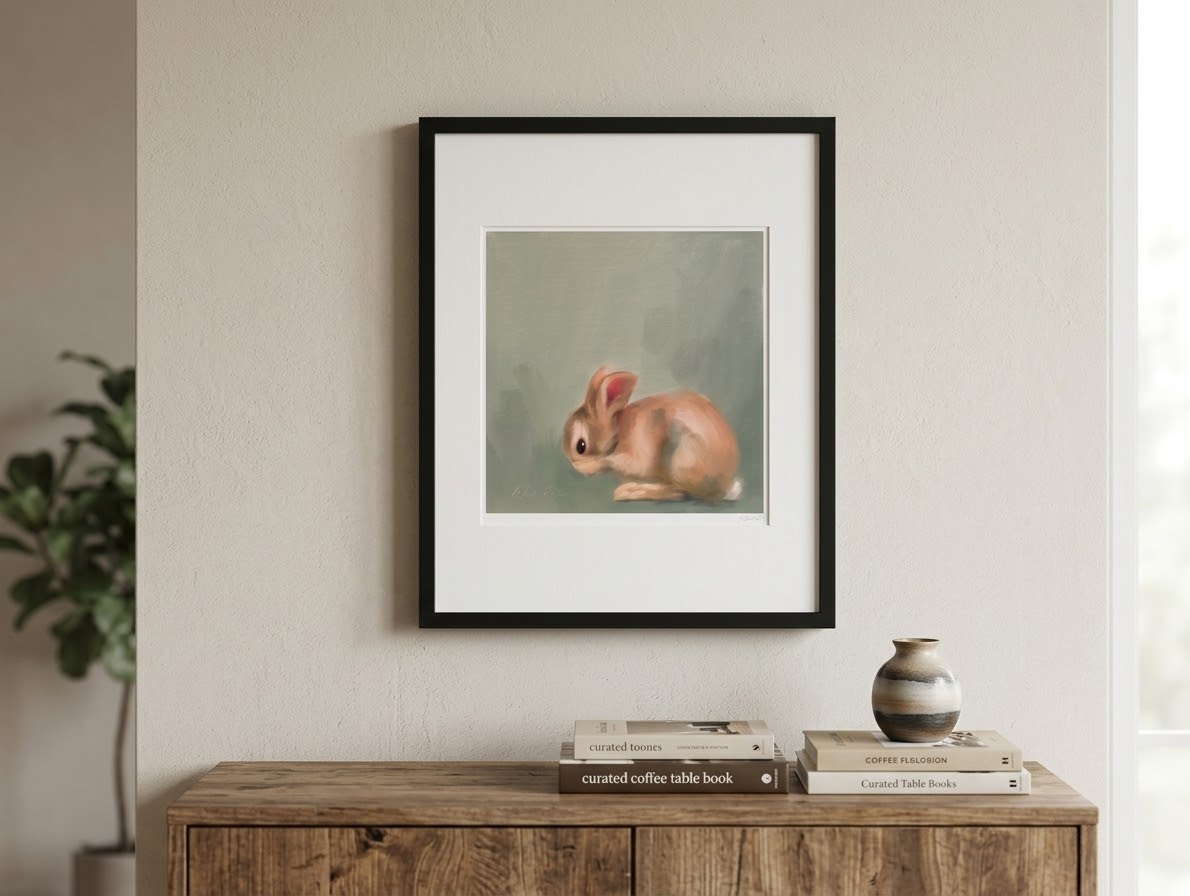 Maxwell bunny print