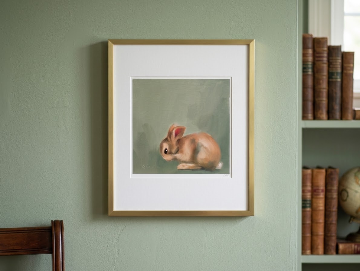 Maxwell bunny print