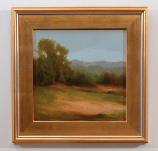 Gentle Afternoon, landscape oil painting