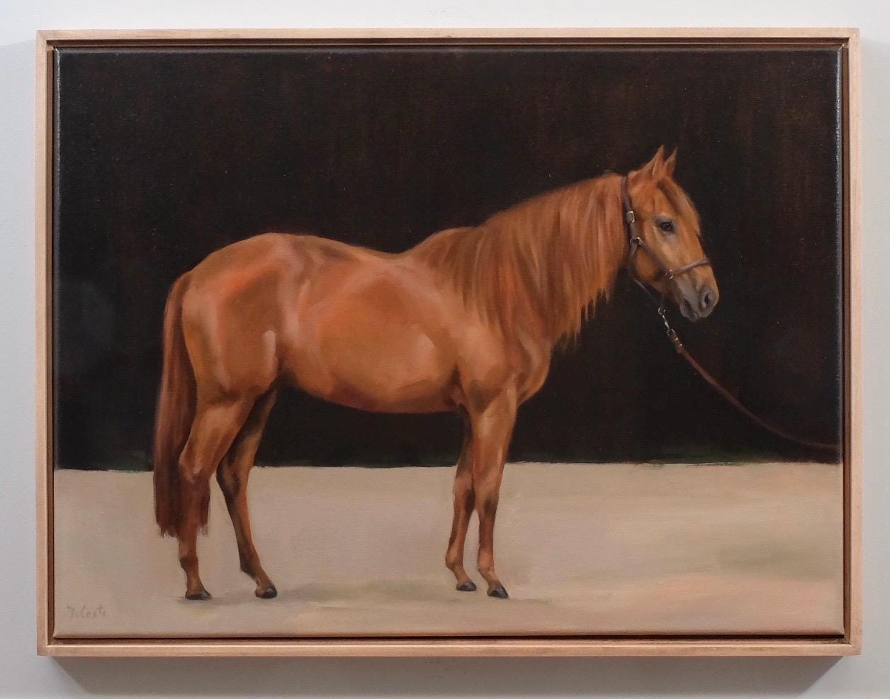 Harrison, horse oil painting