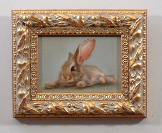 Midday Rest bunny painting