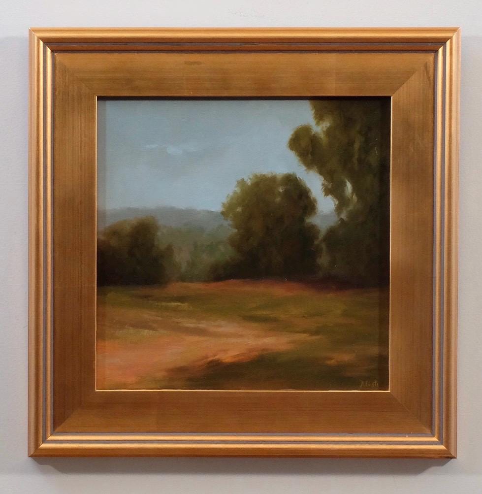 Beyond The Trees landscape painting