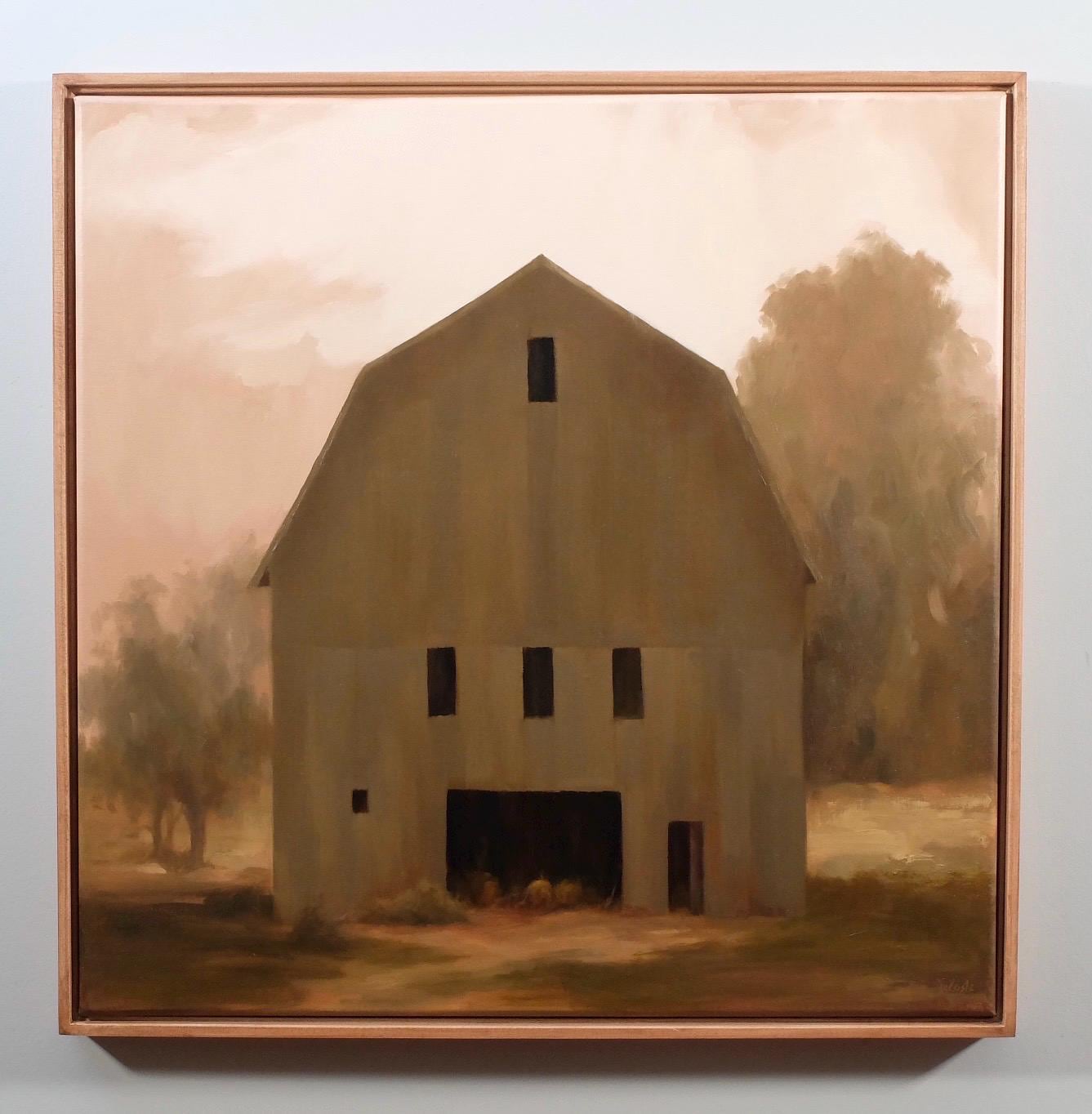 Comfort Zone, olive green barn