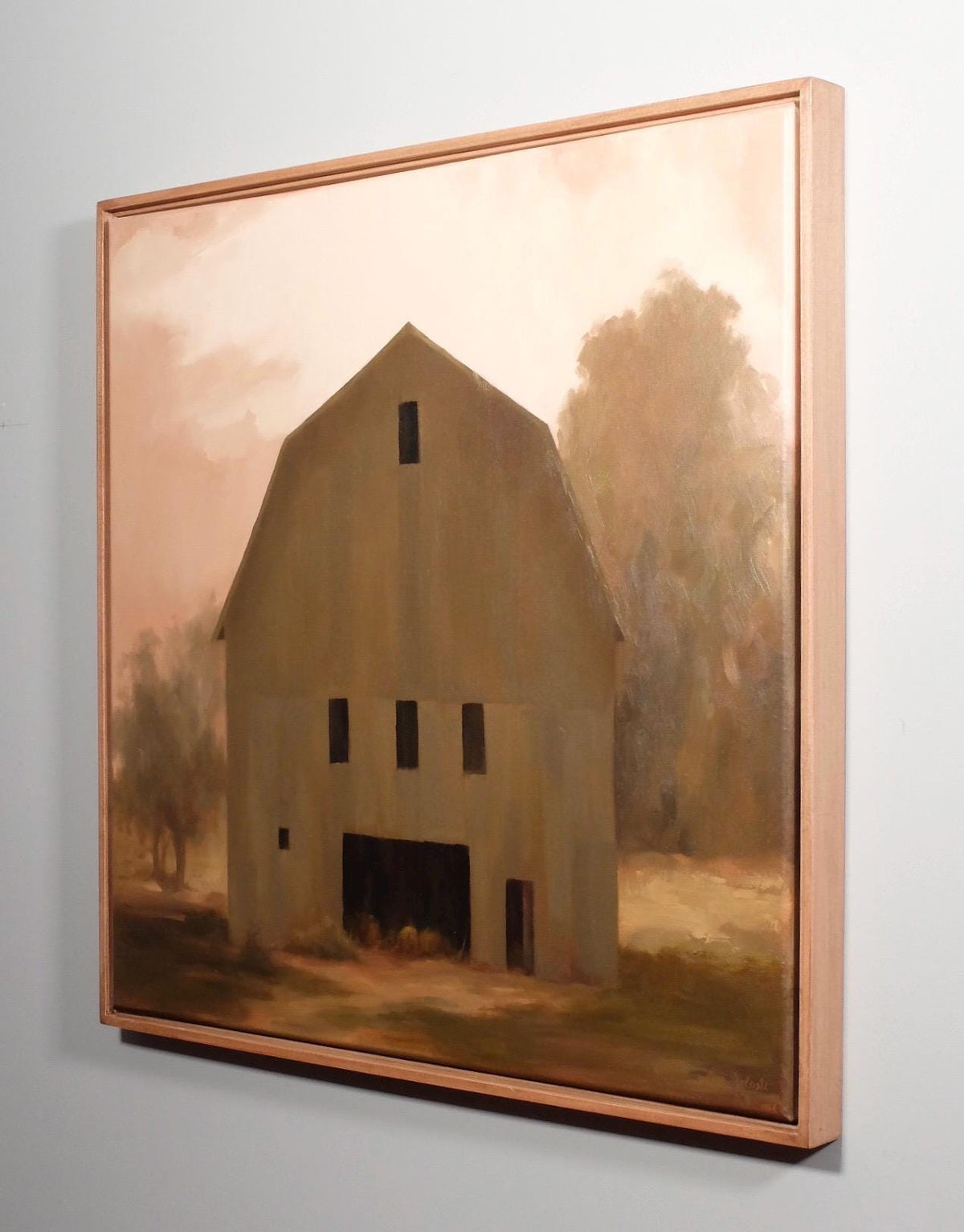 Comfort Zone, olive green barn