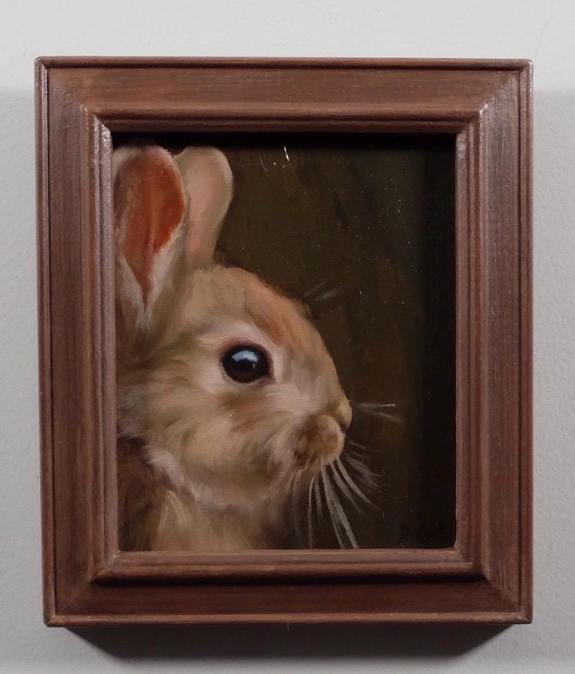 Thumper, bunny side view